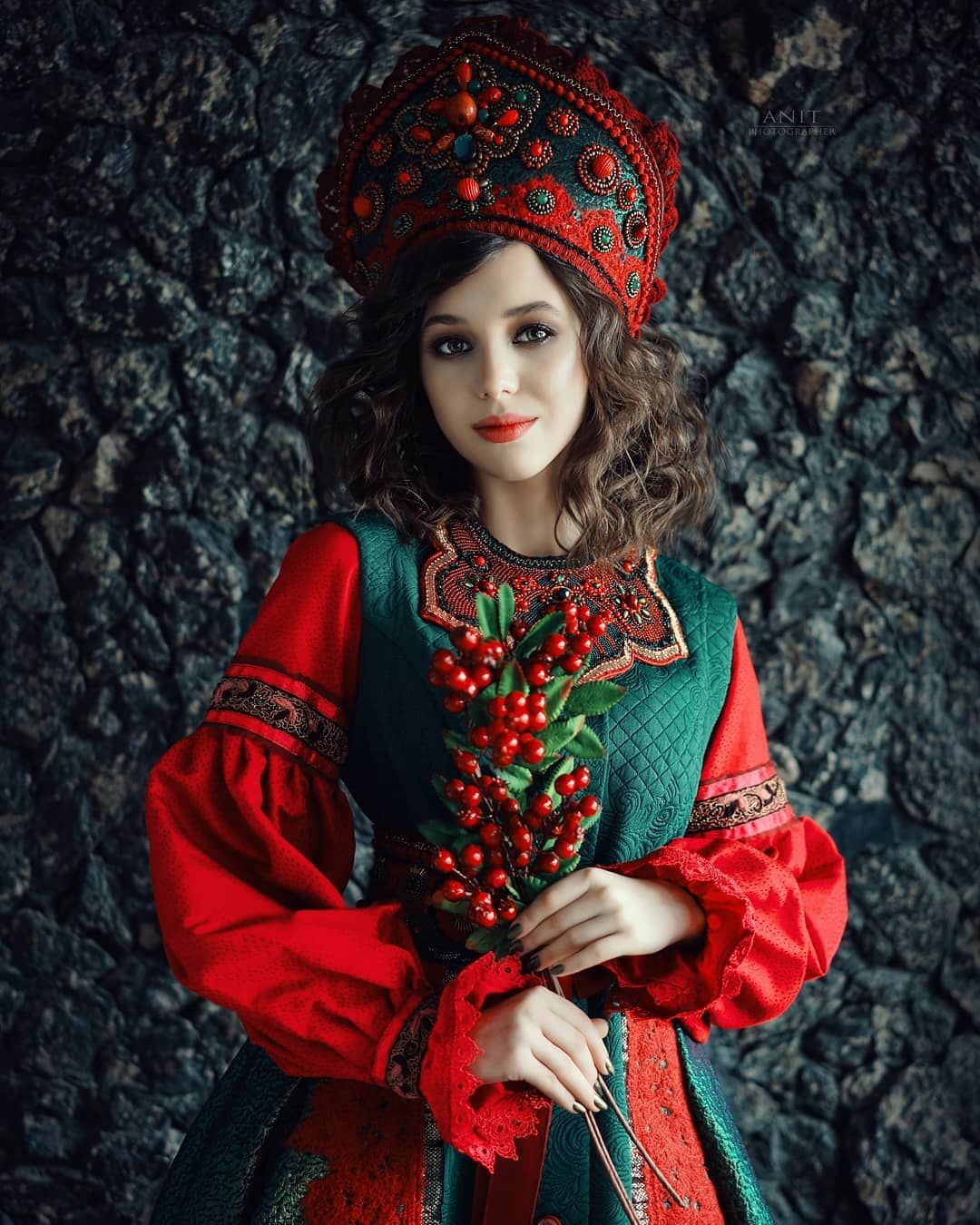 Nude girl Women in Slavic costumes in Urumqi